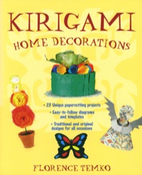 صورة الغلاف: Kirigami Home Decorations 9780804837934
