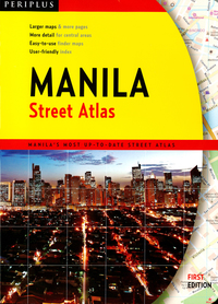 Cover image: Manila Street Atlas First Edition 1st edition 9780794600846