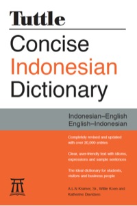 Cover image: Tuttle Concise Indonesian Dictionary 9780804844772