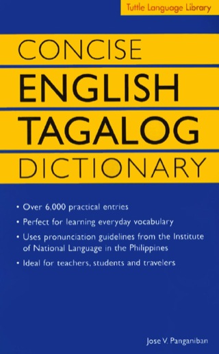 Cover image: Concise English Tagalog Dictionary 9780804819626