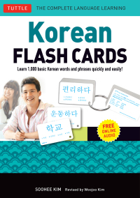 Omslagafbeelding: Korean Flash Cards Kit Ebook 9780804844826
