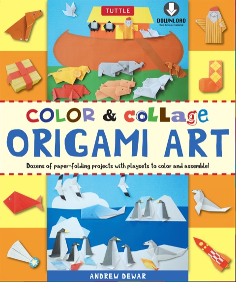 Color & Collage Origami Art Kit Ebook: This Easy Origami Book Contains 45 Fun Projects, Origami How-to Instructions and Downloadable Materials - FULL INSTANT DOWNLOAD | PDF DOCX EPUB