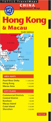 Imagen de portada: Hong Kong & Macau Travel Map Sixth Edition 9780794607111