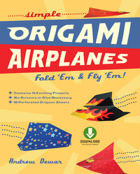 Cover image: Simple Origami Airplanes 9780804838870