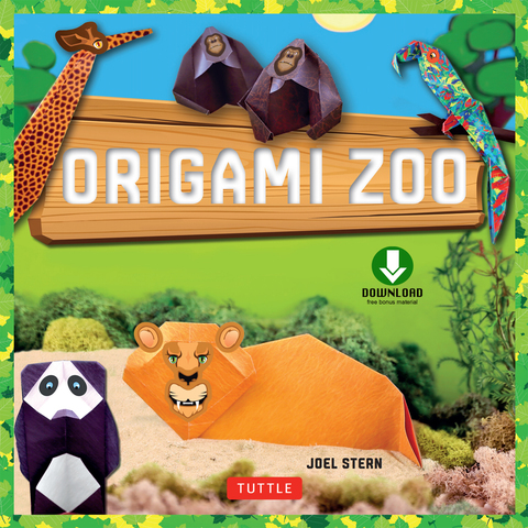 Origami Zoo Ebook: Make a Complete Zoo of Origami Animals!: Origami Book with 15 Projects Plus Downloadable Paper Patterns & Stickers - FULL INSTANT DOWNLOAD | PDF DOCX EPUB