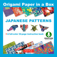 صورة الغلاف: Origami Paper in a Box - Japanese Patterns 9780804846066