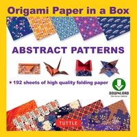 صورة الغلاف: Origami Paper in a Box - Abstract Patterns 9780804846073