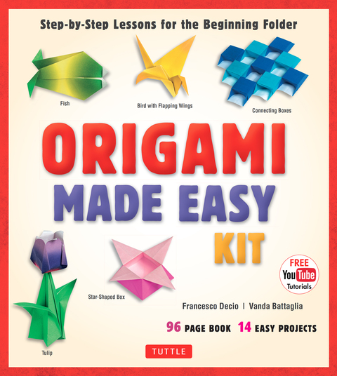 Origami Made Easy Ebook: Step-by-Step Lessons for the Beginning Folder: Origami Book with 14 Projects & Online Video Tutorial: Great for Kids and Adults! - FULL INSTANT DOWNLOAD | PDF DOCX EPUB