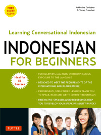 Imagen de portada: Indonesian for Beginners 9780804849180