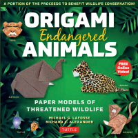صورة الغلاف: Origami Endangered Animals Ebook 9780804850261