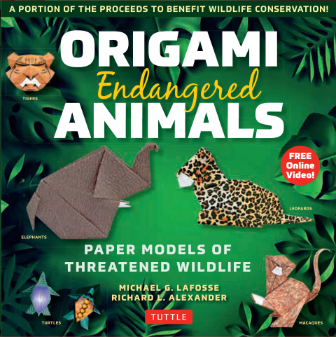 Origami Endangered Animals Ebook: Paper Models of Threatened Wildlife [Includes Instruction Book with Conservation Notes, Printable Origami Paper, FREE Online Video!] - FULL INSTANT DOWNLOAD | PDF DOCX EPUB