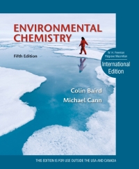 Omslagafbeelding: Environmental Chemistry 5th edition 9781464113499