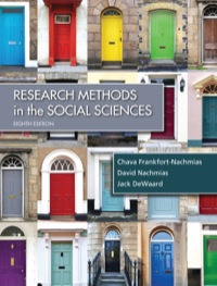 Cover image: Research Methods in the Social Sciences 8th edition 9781429233002
