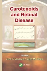 Titelbild: Carotenoids and Retinal Disease 1st edition 9781466502048