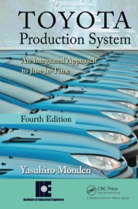 Imagen de portada: Toyota Production System 4th edition 9780367199951