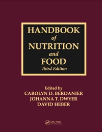 Titelbild: Handbook of Nutrition and Food 3rd edition 9781466505711