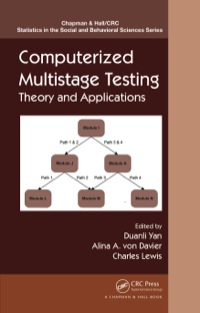 Imagen de portada: Computerized Multistage Testing 1st edition 9781032477381