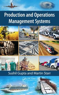Omslagafbeelding: Production and Operations Management Systems 1st edition 9781466507333