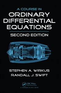 表紙画像: A Course in Ordinary Differential Equations 2nd edition 9781466509085