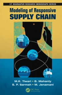 Imagen de portada: Modeling of Responsive Supply Chain 1st edition 9781466510340