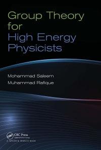 Immagine di copertina: Group Theory for High Energy Physicists 1st edition 9780367380892