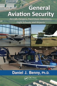Titelbild: General Aviation Security 1st edition 9781466510876