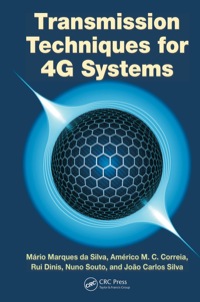 Omslagafbeelding: Transmission Techniques for 4G Systems 1st edition 9781466512337