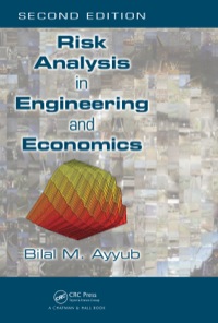 Cover image: Risk Analysis in Engineering and Economics 2nd edition 9781466518254