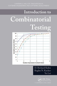 Imagen de portada: Introduction to Combinatorial Testing 1st edition 9781466552296