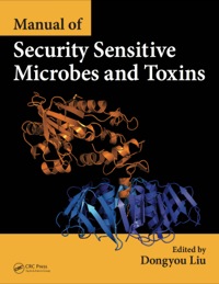 Cover image: Manual of Security Sensitive Microbes and Toxins 1st edition 9781466553965