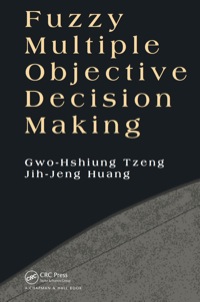 Imagen de portada: Fuzzy Multiple Objective Decision Making 1st edition 9780367379643