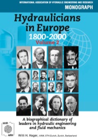 Imagen de portada: Hydraulicians in Europe 1800-2000 1st edition 9780367577315
