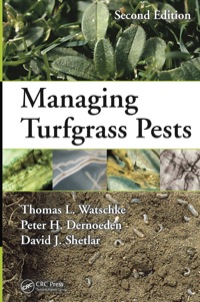 Imagen de portada: Managing Turfgrass Pests 2nd edition 9781466555075