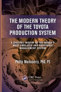 Immagine di copertina: The Modern Theory of the Toyota Production System 1st edition 9781466556744