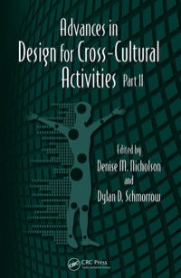 Titelbild: Advances in Design for Cross-Cultural Activities Part II 1st edition 9781466556867