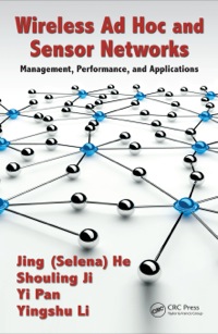 Omslagafbeelding: Wireless Ad Hoc and Sensor Networks 1st edition 9780367379681