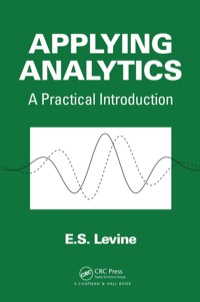 Cover image: Applying Analytics 1st edition 9780367379865
