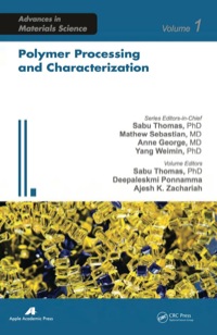 صورة الغلاف: Polymer Processing and Characterization 1st edition 9781926895154