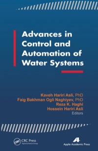 Imagen de portada: Advances in Control and Automation of Water Systems 1st edition 9781926895222