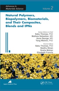Imagen de portada: Natural Polymers, Biopolymers, Biomaterials, and Their Composites, Blends, and IPNs 1st edition 9781926895161