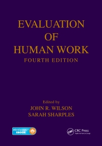 Imagen de portada: Evaluation of Human Work 4th edition 9780367268152