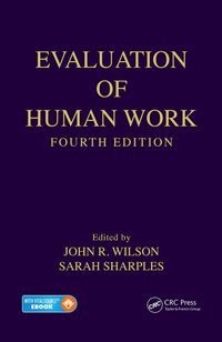 Imagen de portada: Evaluation of Human Work 4th edition 9780367268152