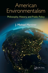 Cover image: American Environmentalism 1st edition 9781466559707