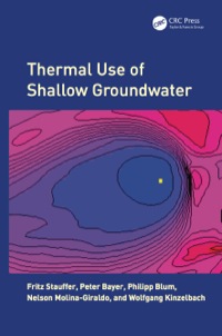 Cover image: Thermal Use of Shallow Groundwater 1st edition 9781466560192