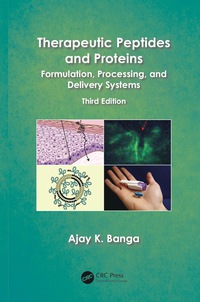 表紙画像: Therapeutic Peptides and Proteins 3rd edition 9781466566064