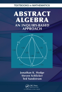 Imagen de portada: Abstract Algebra 1st edition 9781466567061