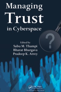 Cover image: Managing Trust in Cyberspace 1st edition 9781466568440