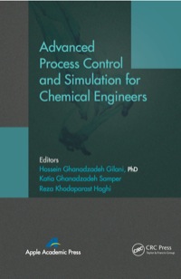 Cover image: Advanced Process Control and Simulation for Chemical Engineers 1st edition 9781926895321