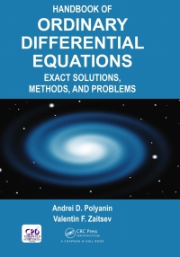 表紙画像: Handbook of Ordinary Differential Equations 3rd edition 9781466569379