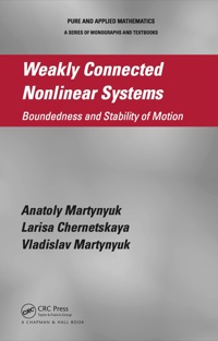 Imagen de portada: Weakly Connected Nonlinear Systems 1st edition 9781466570863